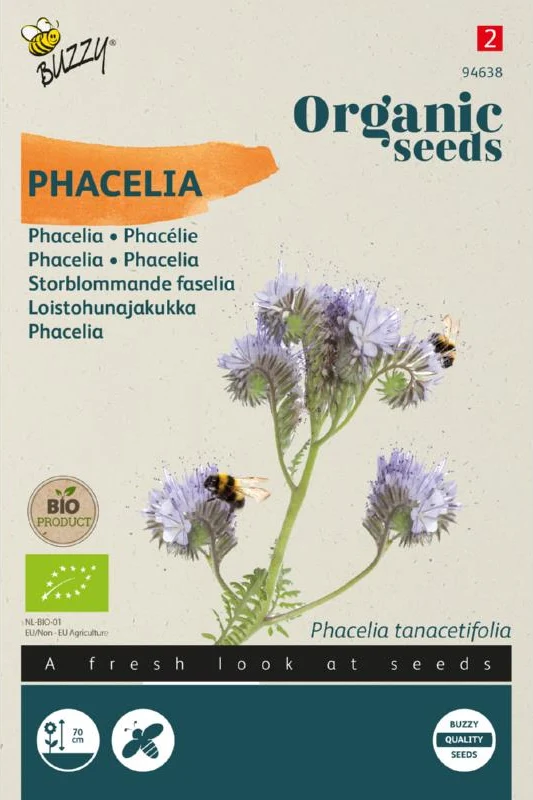 Phacelia (Bienenweide) Samen BIO