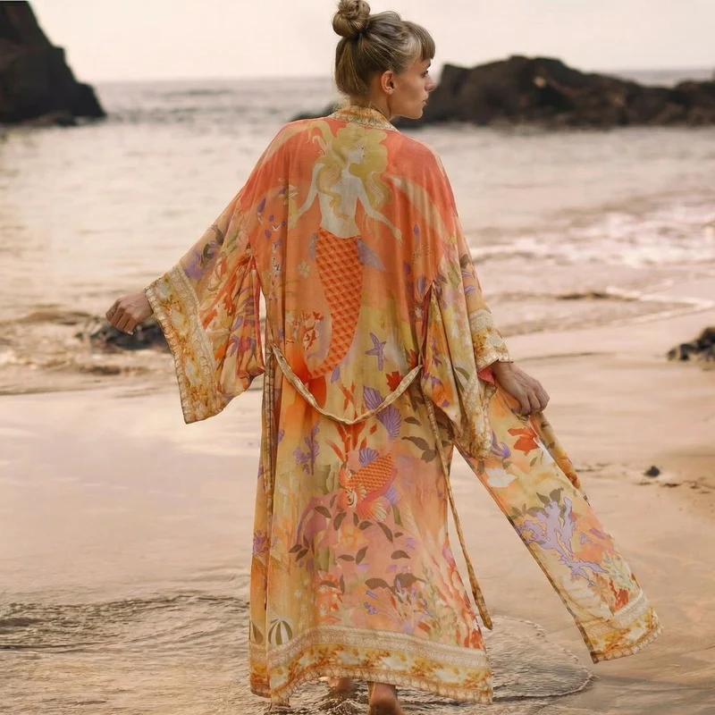 Kimono Bohème Strand | La Parisienne