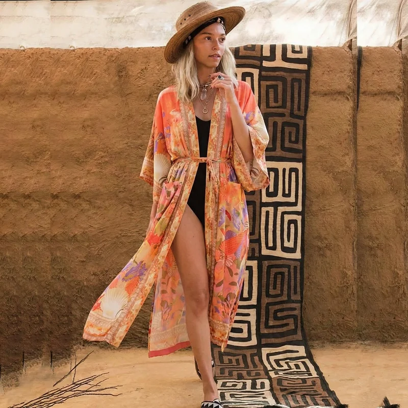 Kimono Bohème Strand | La Parisienne