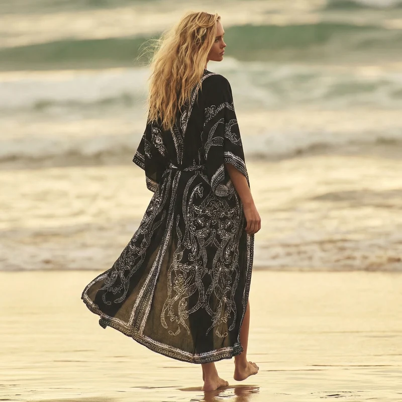 Kimono Bohème Strand | La Parisienne