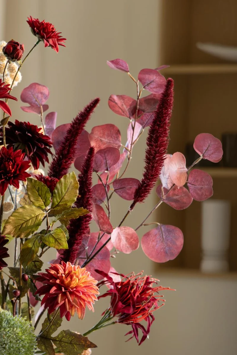 Kunstblumenstrauß Burgundy Bliss