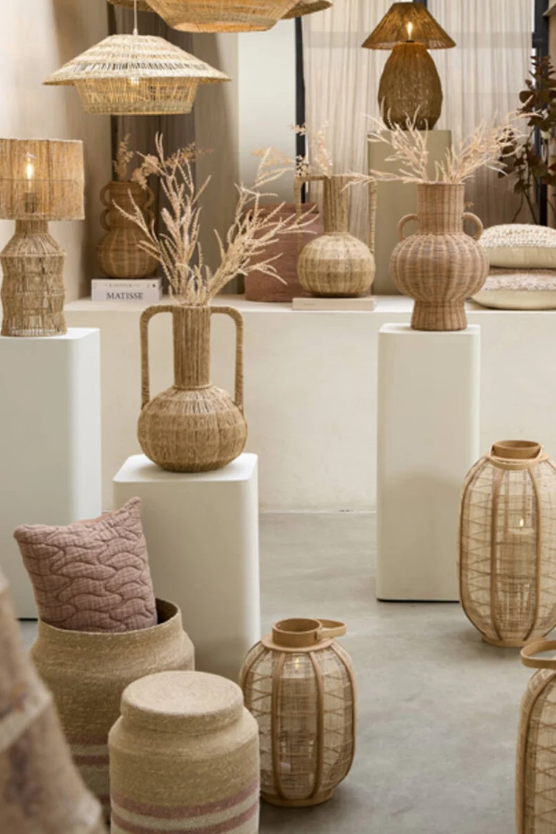 Vase Blenza 24x37cm Jute Natur