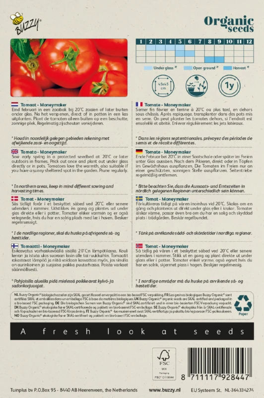 Tomate Moneymaker Samen BIO