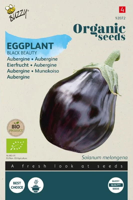 Aubergine Black Beauty Samen BIO