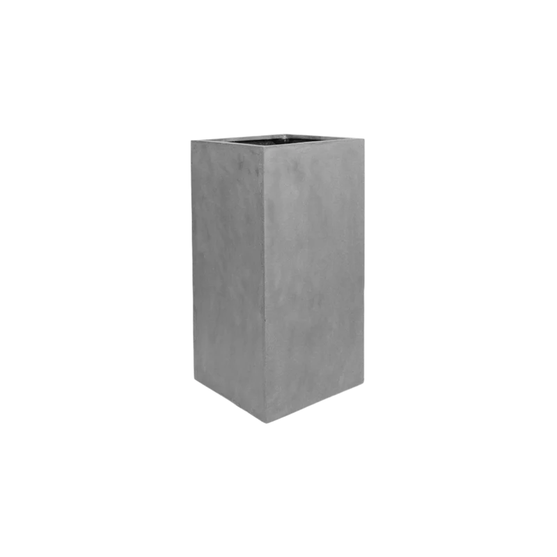 Pflanzsäule Bouvy Grau aus Fiberstone