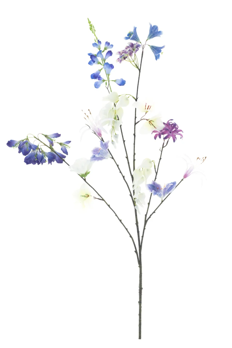 Gemischter Blumenstrauß Blau 119 cm