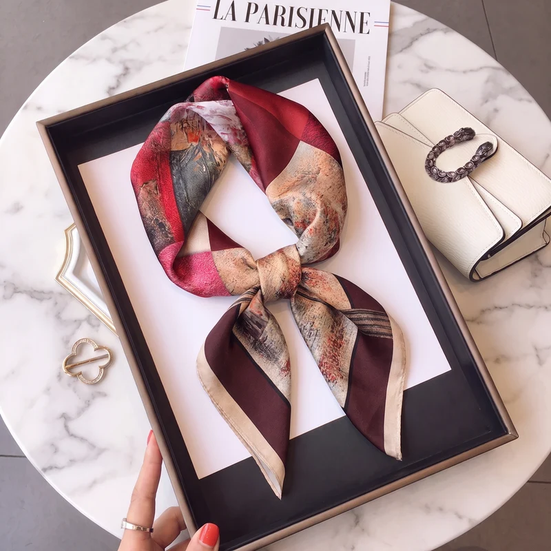 Kästchen 100 % Seide Signature | La Parisienne