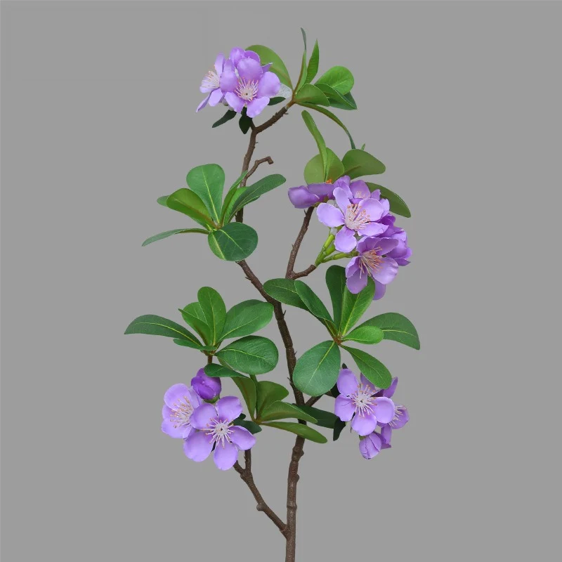 Künstliche Seerosenblüte, Einzelstiel mit 15 Blüten, 78 cm, Seidenblumen für Innenraum, Schaufenster, Eventdekor