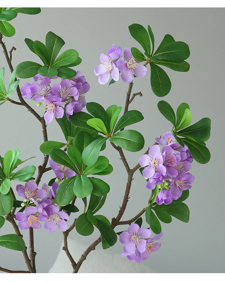 Künstliche Seerosenblüte, Einzelstiel mit 15 Blüten, 78 cm, Seidenblumen für Innenraum, Schaufenster, Eventdekor
