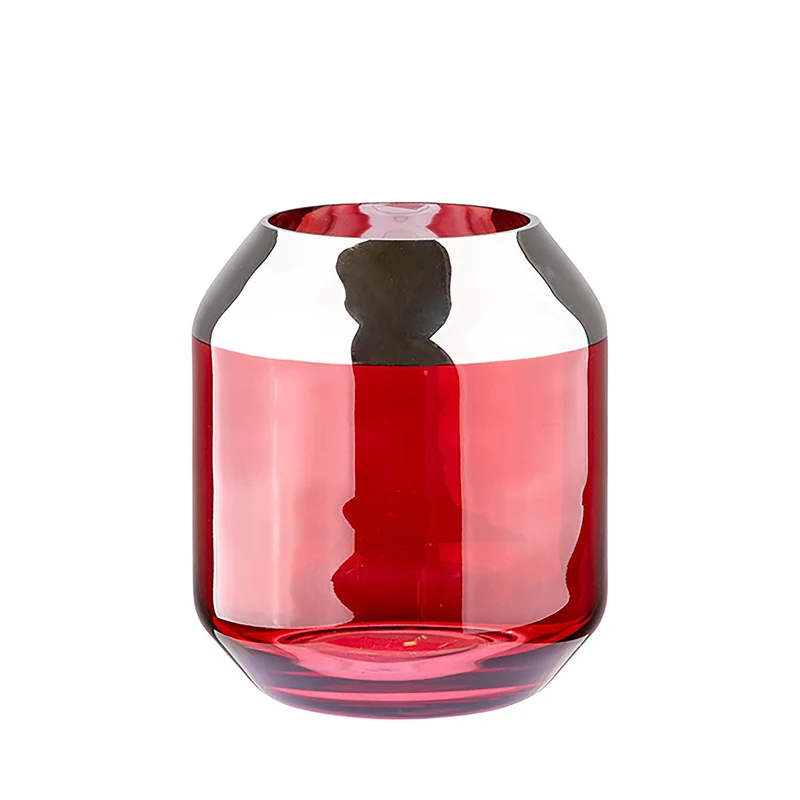 SMILLA Vase silberfarben