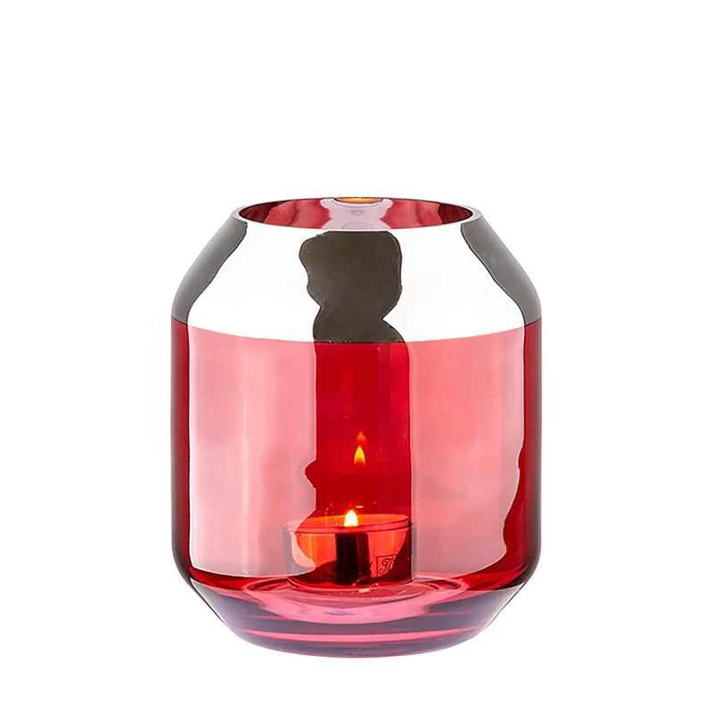 SMILLA Vase silberfarben