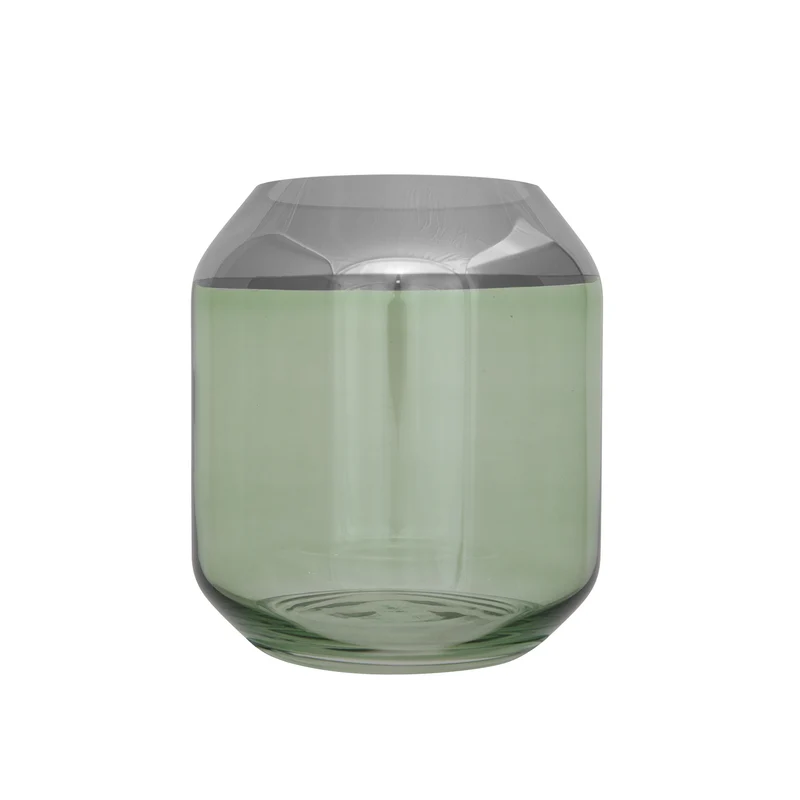 SMILLA Vase silberfarben
