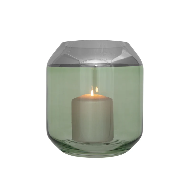 SMILLA Vase silberfarben