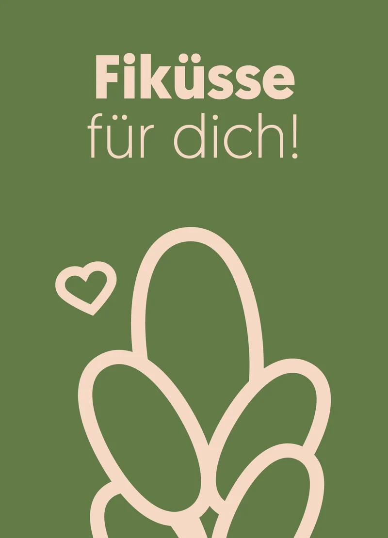 Ein Kärtchen. Für ein Lächeln.