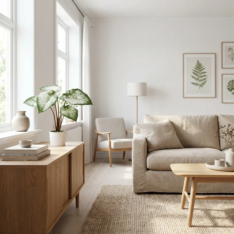 Künstliche Caladium - Dalia | 45 cm