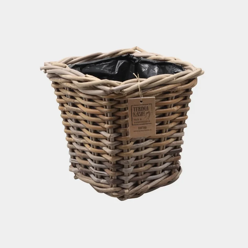 Rattankorb Eckig 24cm