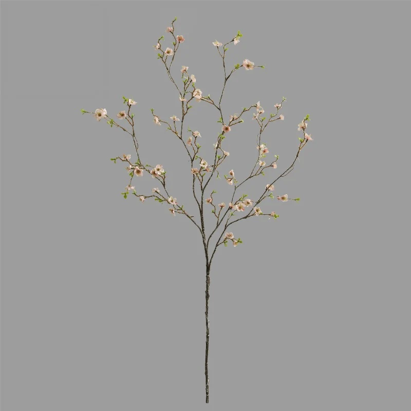 Künstliche Chimonanthus-Blume, einzelner Stiel mit 88 Blüten, 110 cm, PU-Material, moderne Tischdekoration für Zuhause, Hotel und Gewerbe