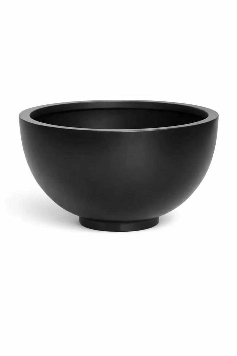 Pflanzschale Peter Schwarz aus robustem Fiberstone