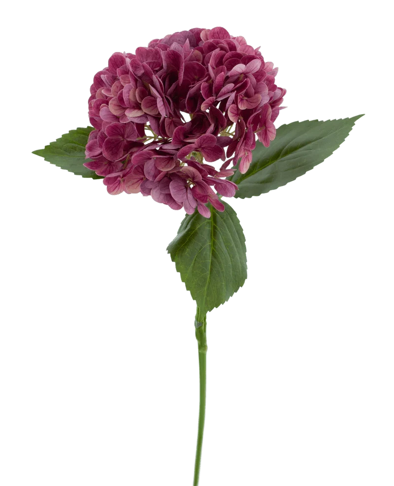 Künstliche Blume Charlotte Hydrangea Real Touch lila 55 cm