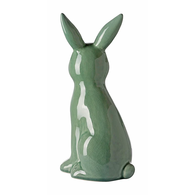 FABIUS Deko Hase grün