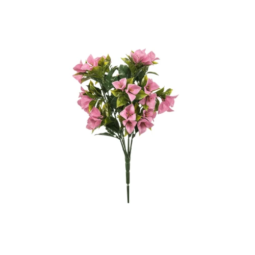 Bougainvillea kunstplant roze UV - 30 cm