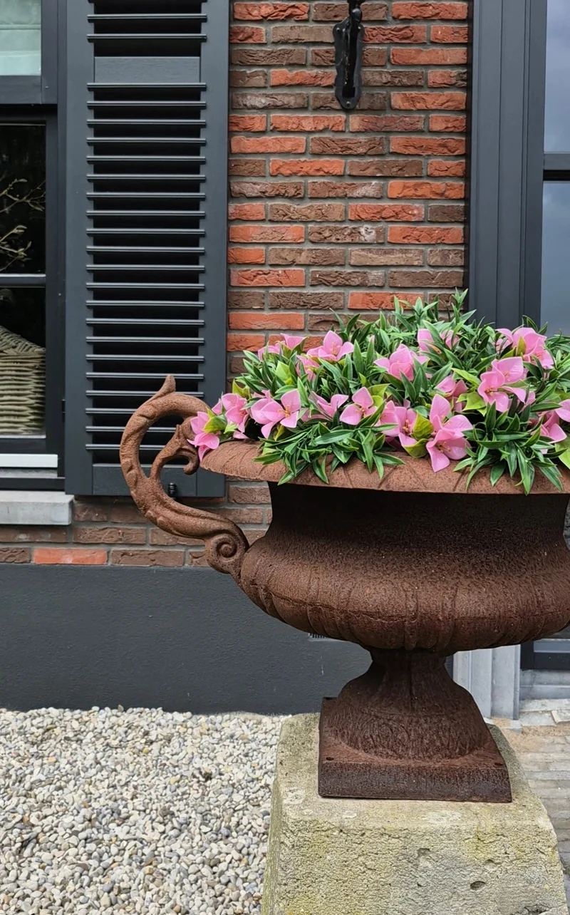 Bougainvillea kunstplant roze UV - 30 cm