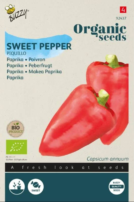 Paprika Piquillo Samen BIO