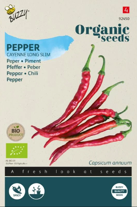 Pfeffer Cayenne Samen BIO