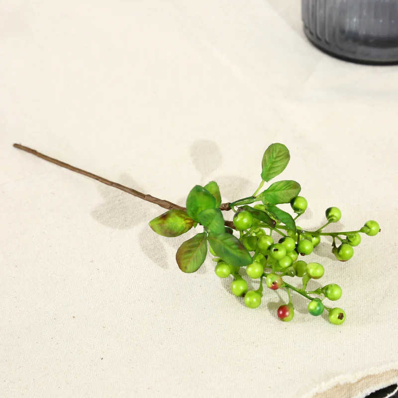 Künstliche Beeren, 23 cm, Plastik, Weihnachtsdeko, Hochzeitsdekoration, Inneneinrichtung