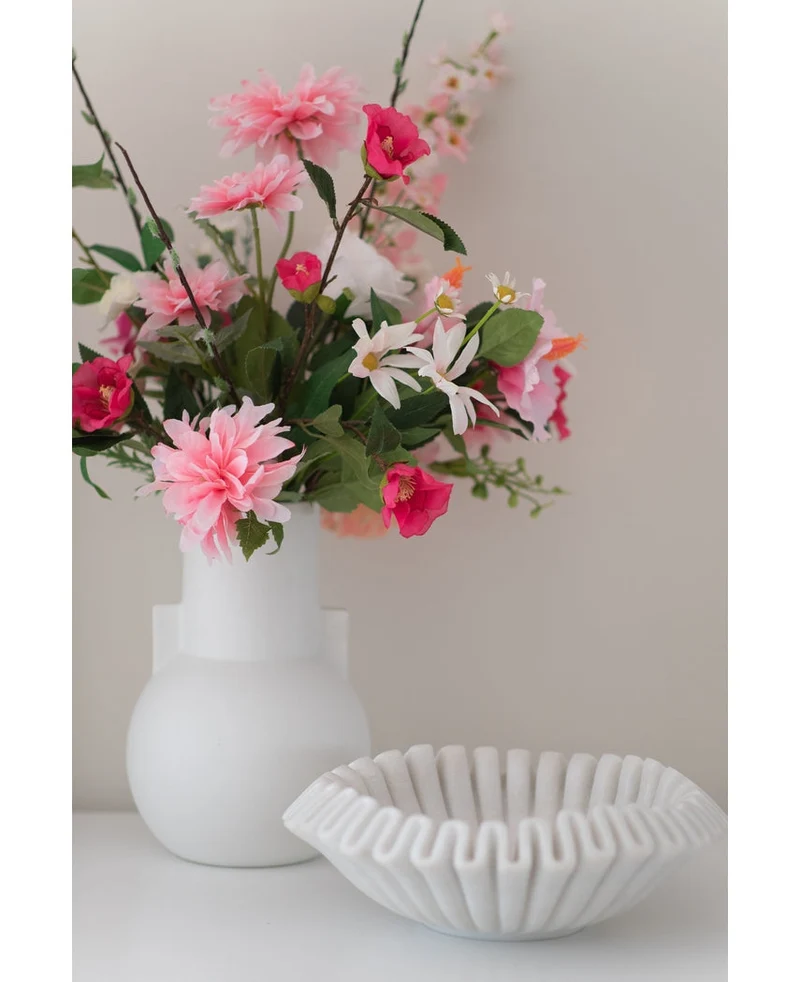 Künstliche Rhododendron-Azalee 70 cm fuchsie