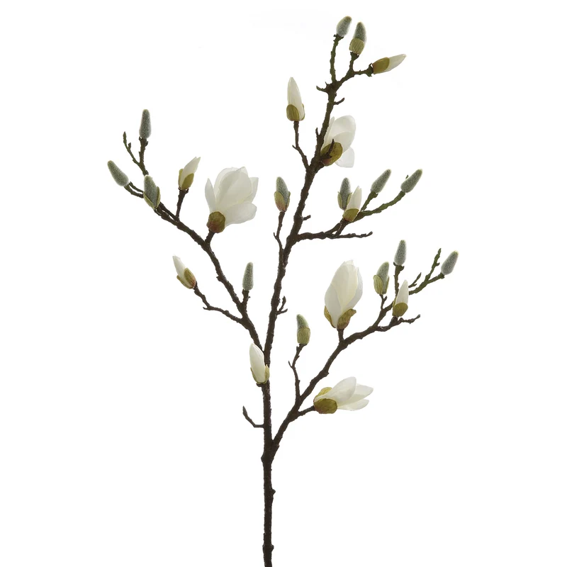 MAGNOLIENZWEIG Kunstblume weiß