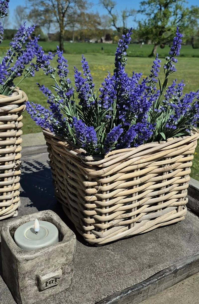 Lavendel kunstplant paars - 35 cm - UV-bestendig