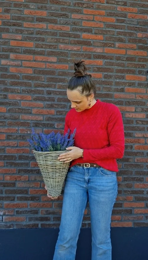 Lavendel kunstplant paars - 35 cm - UV-bestendig