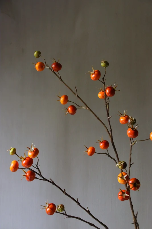 Kunst rozenbotteltak oranje - 110cm