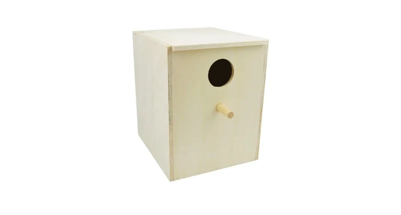 Nestkasten für Cockerrotten, vertikal, 35.5 x 30 x 24 cm