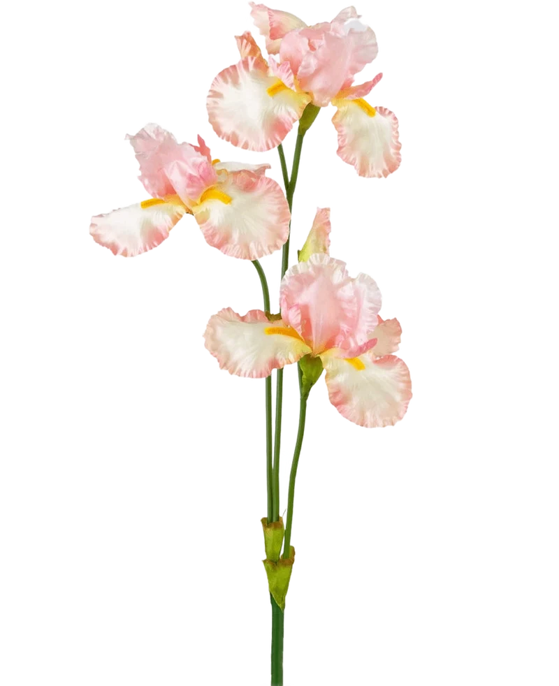 Künstliche Blume Iris 102 cm hellrosa