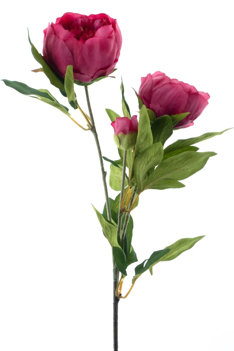 Pfingstrose Kunstblume 65 cm Fuchsia