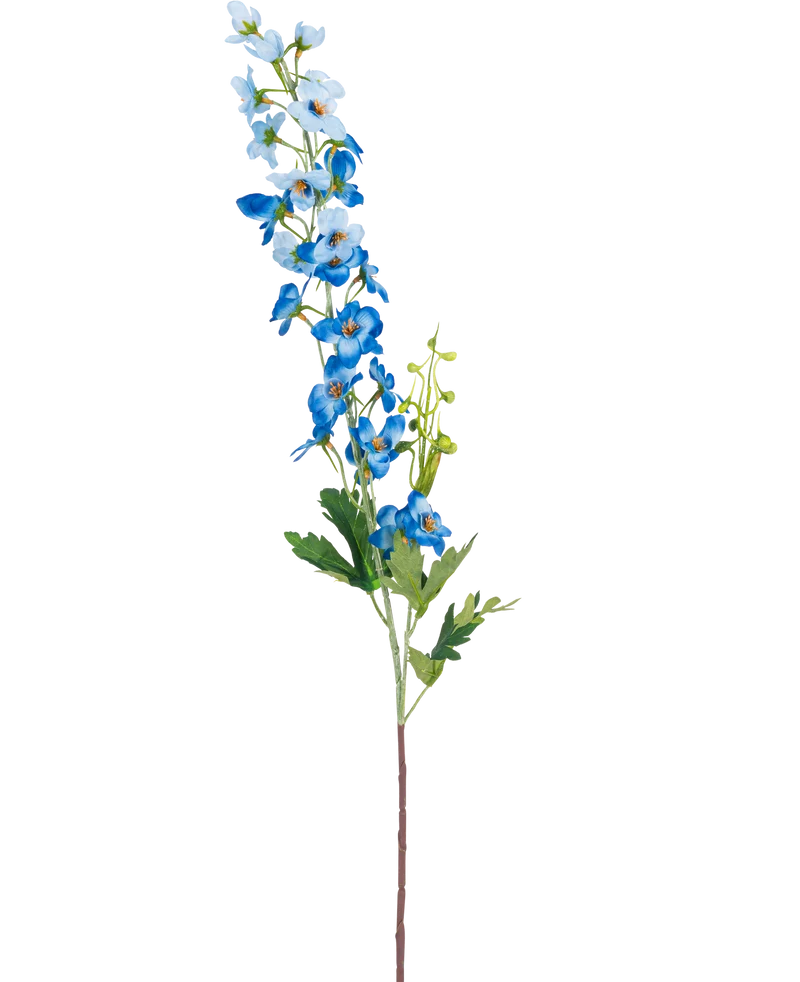 Künstliche Blume Delphinium 79 cm blau