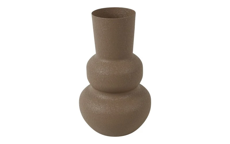 Vaas Jana taupe bruin - 20 cm