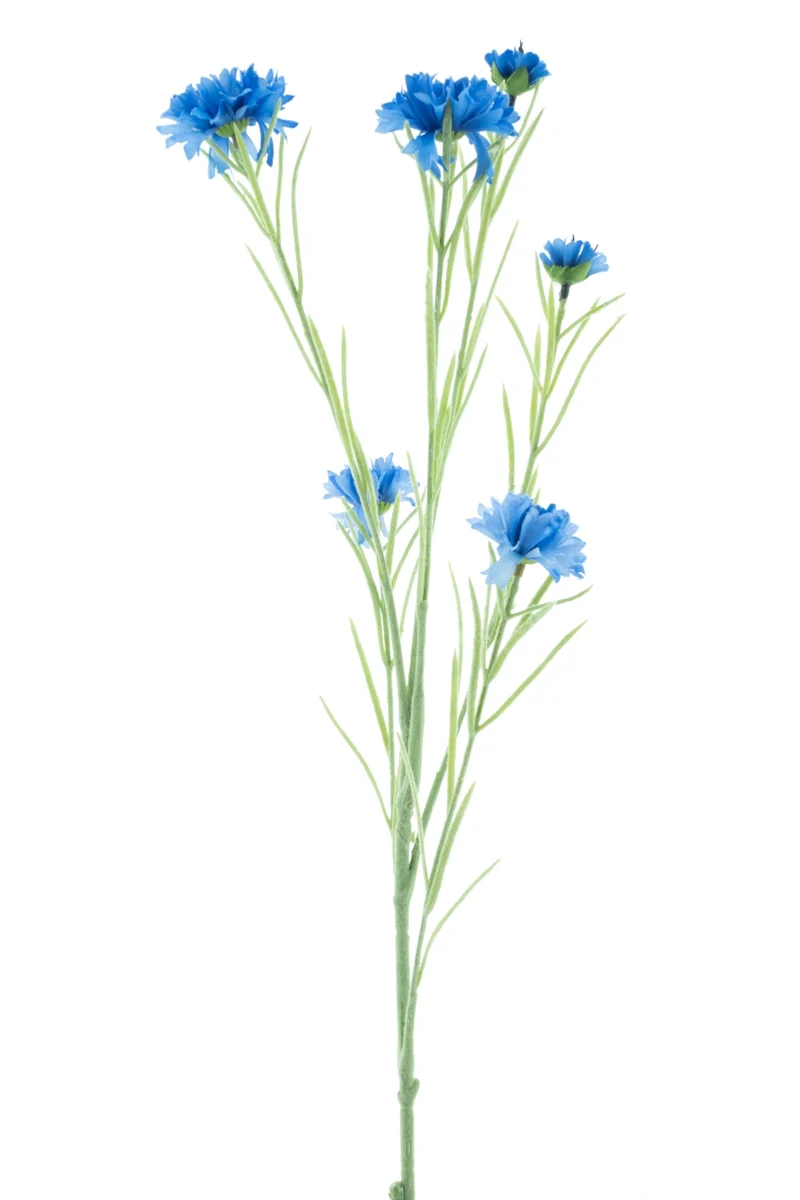 Kunst-Kornblume 95 cm Blau