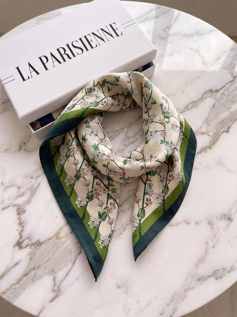 Kästchen 100 % Seide Signature | La Parisienne