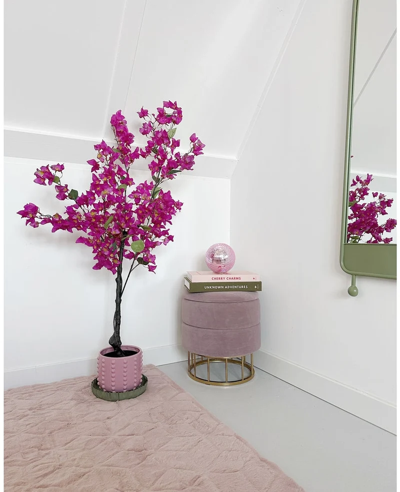 Bougainvillea Kunstpflanze 125 cm Lila