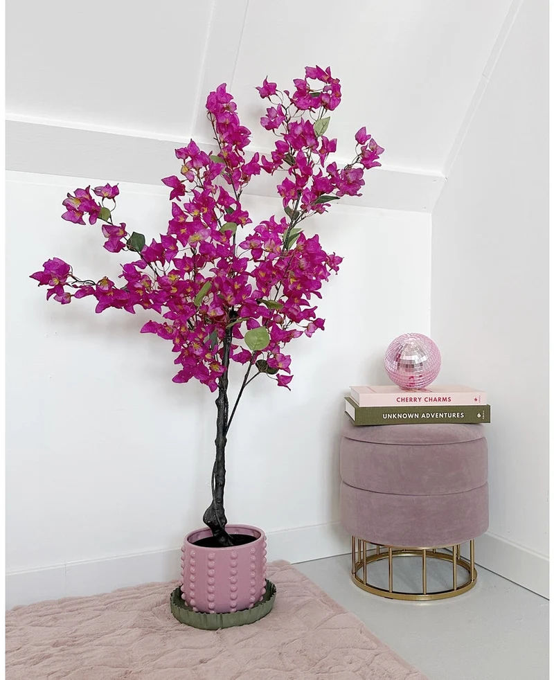 Bougainvillea Kunstpflanze 125 cm Lila
