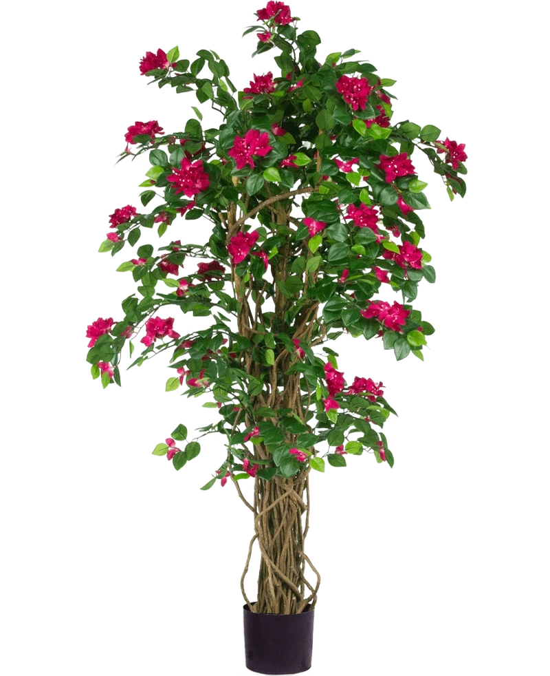 Kunstplant Bougainvillea Liana Fuchsia 115 cm