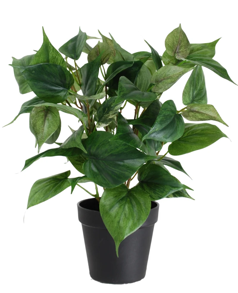 Kunstplant Philodendron in pot 35 cm
