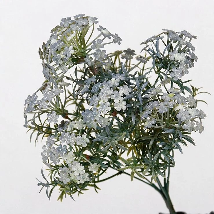 Künstliche Chrysanthemen-Busch, 7 Blüten, 30 cm Höhe, ideal für Zuhause, Hochzeiten, Events