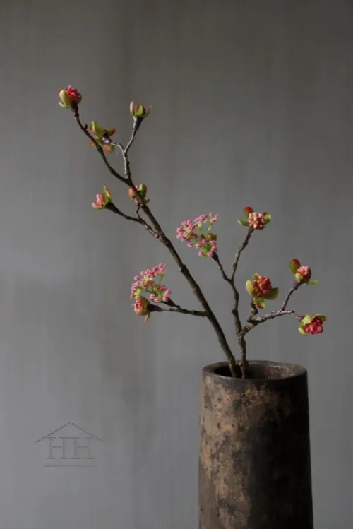 Kunst esdoorn roze 56cm