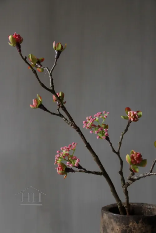 Kunst esdoorn roze 56cm
