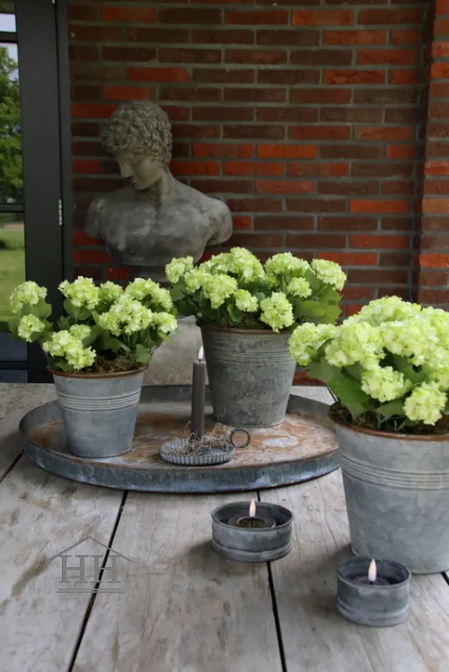 Zinken pot rond L