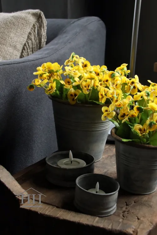 Zinken pot rond M